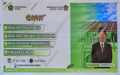 Sambut Program Kerja Unggulan: MAN 2 Bima Fokuskan Persiapan TKA, Kokurikuler, dan Sulingjar