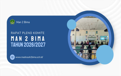 Rapat Pleno Komite MAN 2 Bima Perkuat Sinergi Wali Siswa