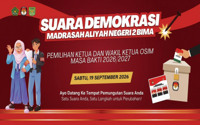 Semangat Demokrasi Muda: MAN 2 Bima Pilih Pemimpin OSIM Baru