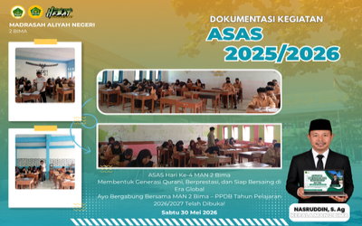 ASAS Hari Ke-4 MAN 2 Bima: Ujian Sejarah dan Biologi Berjalan Lancar dan Tertib